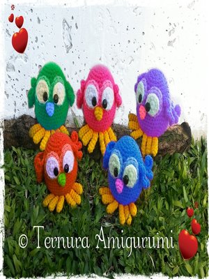 Crochet pattern sweet little bird - ebook